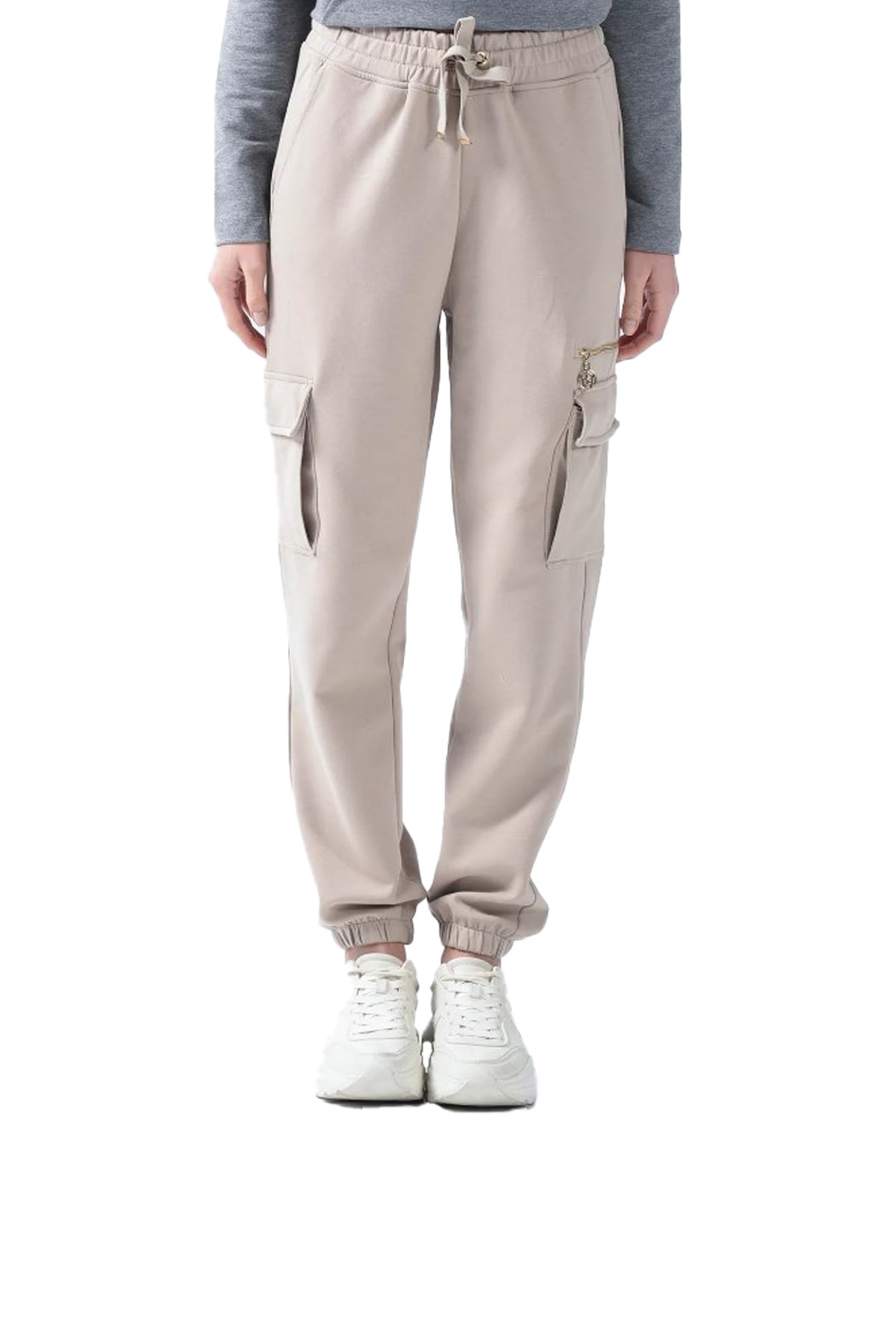 U.S. Polo Assn. Kadın Eşofman Altı 50256531-VR049 Gri