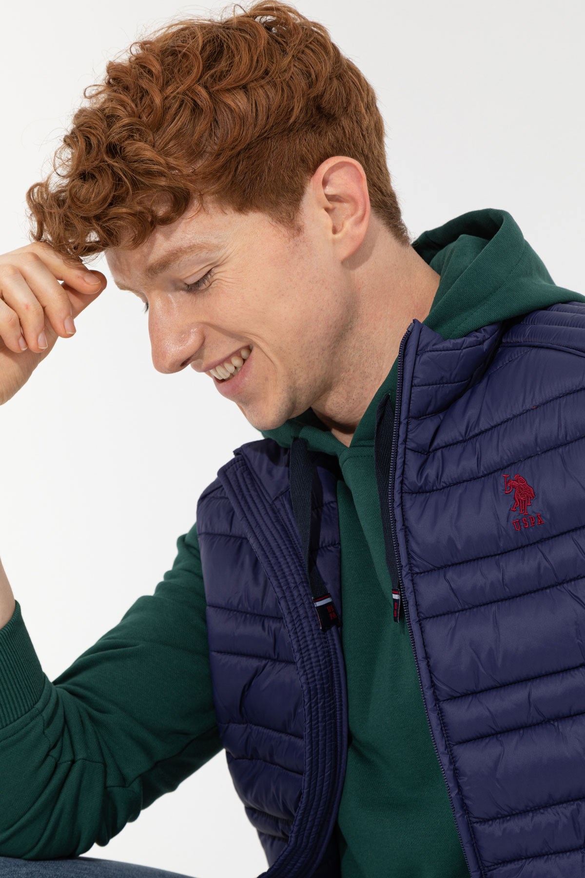U.S. Polo Assn. Erkek Yelek 50256535-VR033 Lacivert
