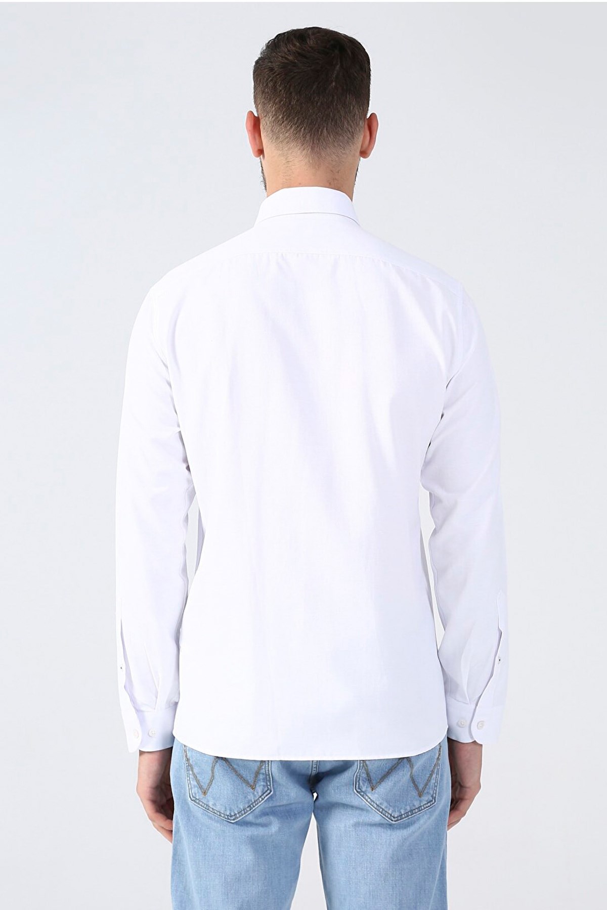 U.S. Polo Assn. Erkek Gömlek 50256741-VR013 Beyaz