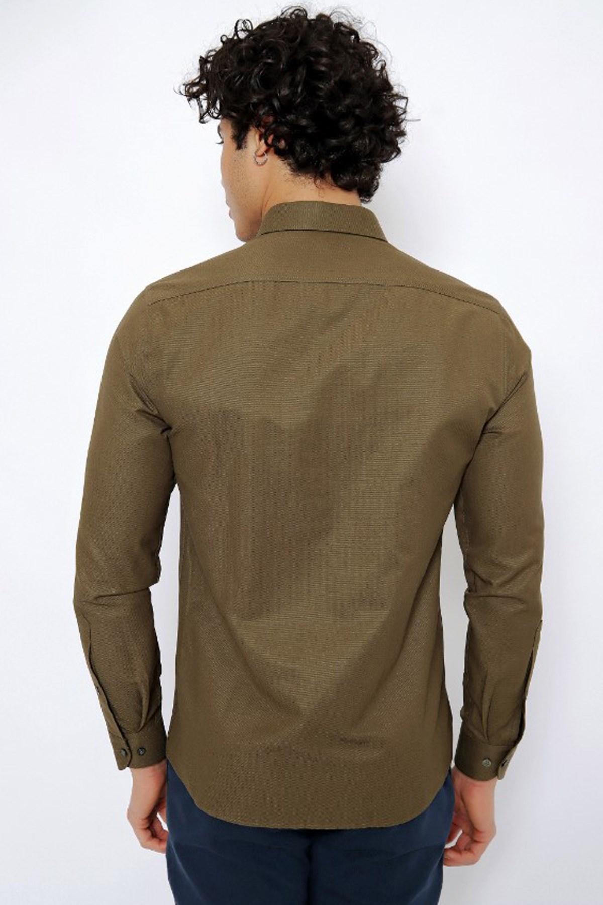 U.S. Polo Assn. Erkek Gömlek 50256741-VR111 Yeşil