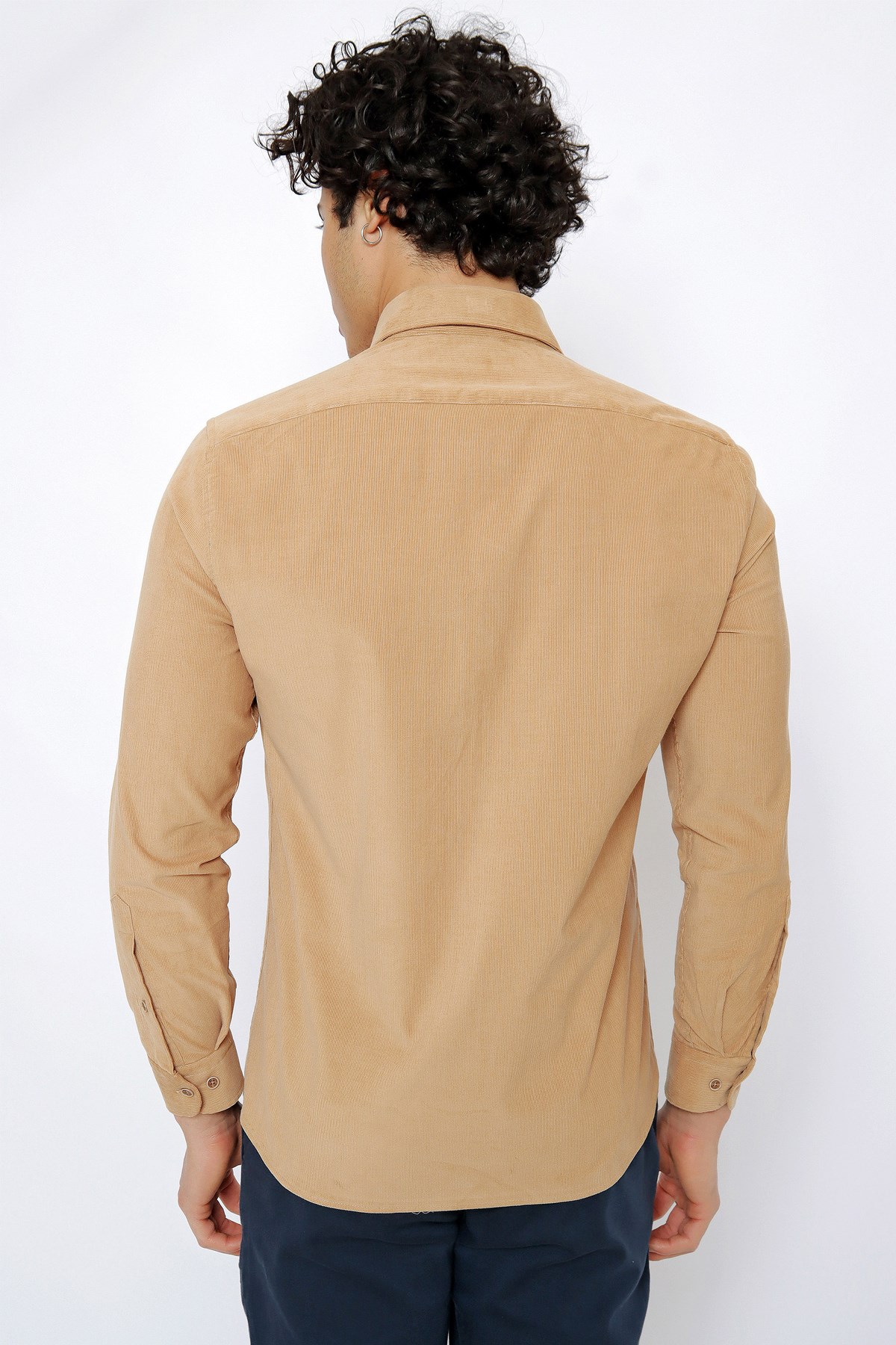 U.S. Polo Assn. Erkek Gömlek 50256972-VR015 Kahverengi