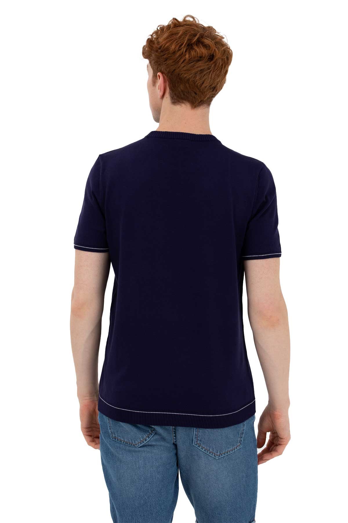 U.S. Polo Assn. Erkek Tişört 50262474-VR033 Lacivert