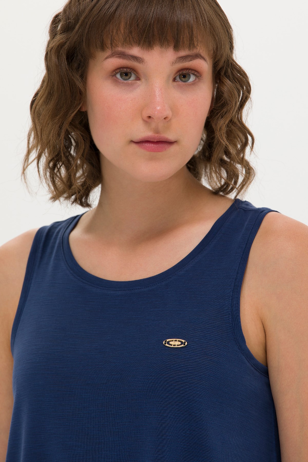 U.S. Polo Assn. Kadın Tişört 50262481-VR033 Lacivert