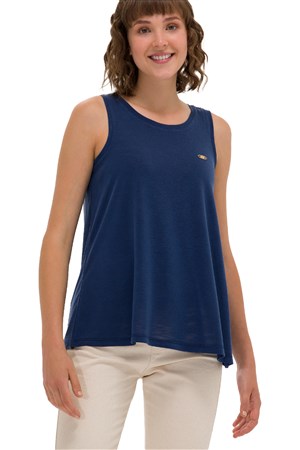 U.S. Polo Assn. Kadın Tişört 50262481-VR033 Lacivert