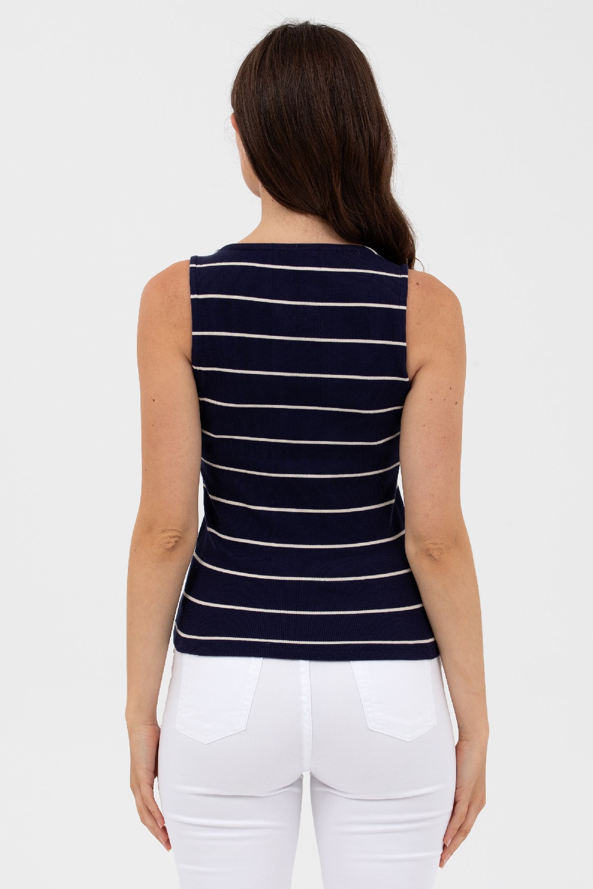 U.S. Polo Assn. Kadın Tişört 50262558-VR033 Lacivert