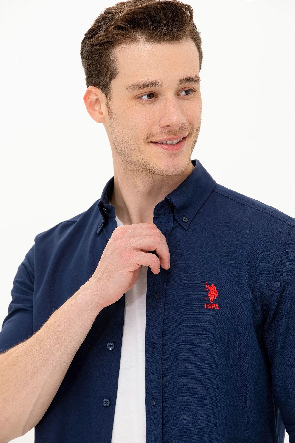U.S. Polo Assn. Erkek Gömlek 50262932-VR033 Lacivert