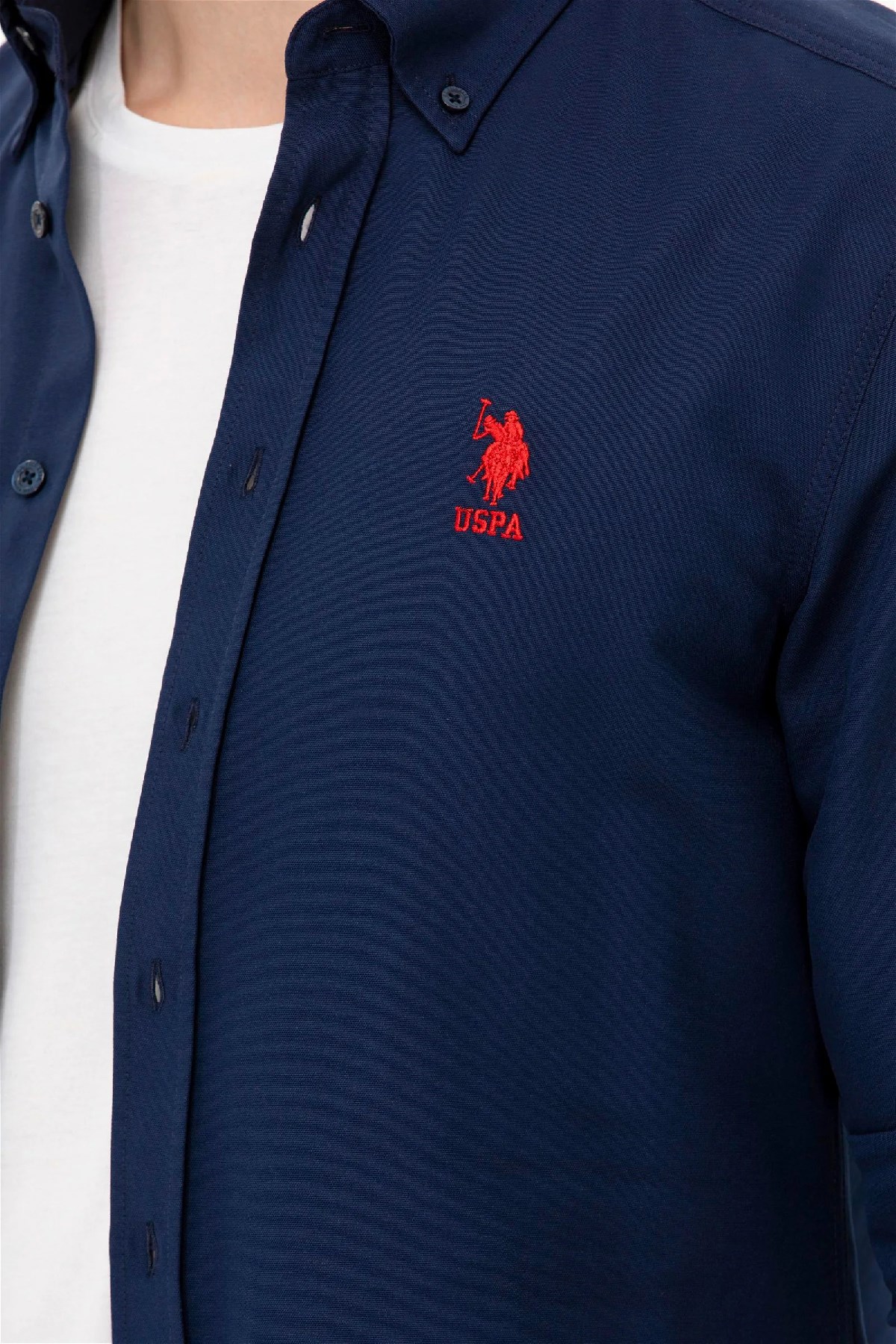 U.S. Polo Assn. Erkek Gömlek 50262932-VR033 Lacivert