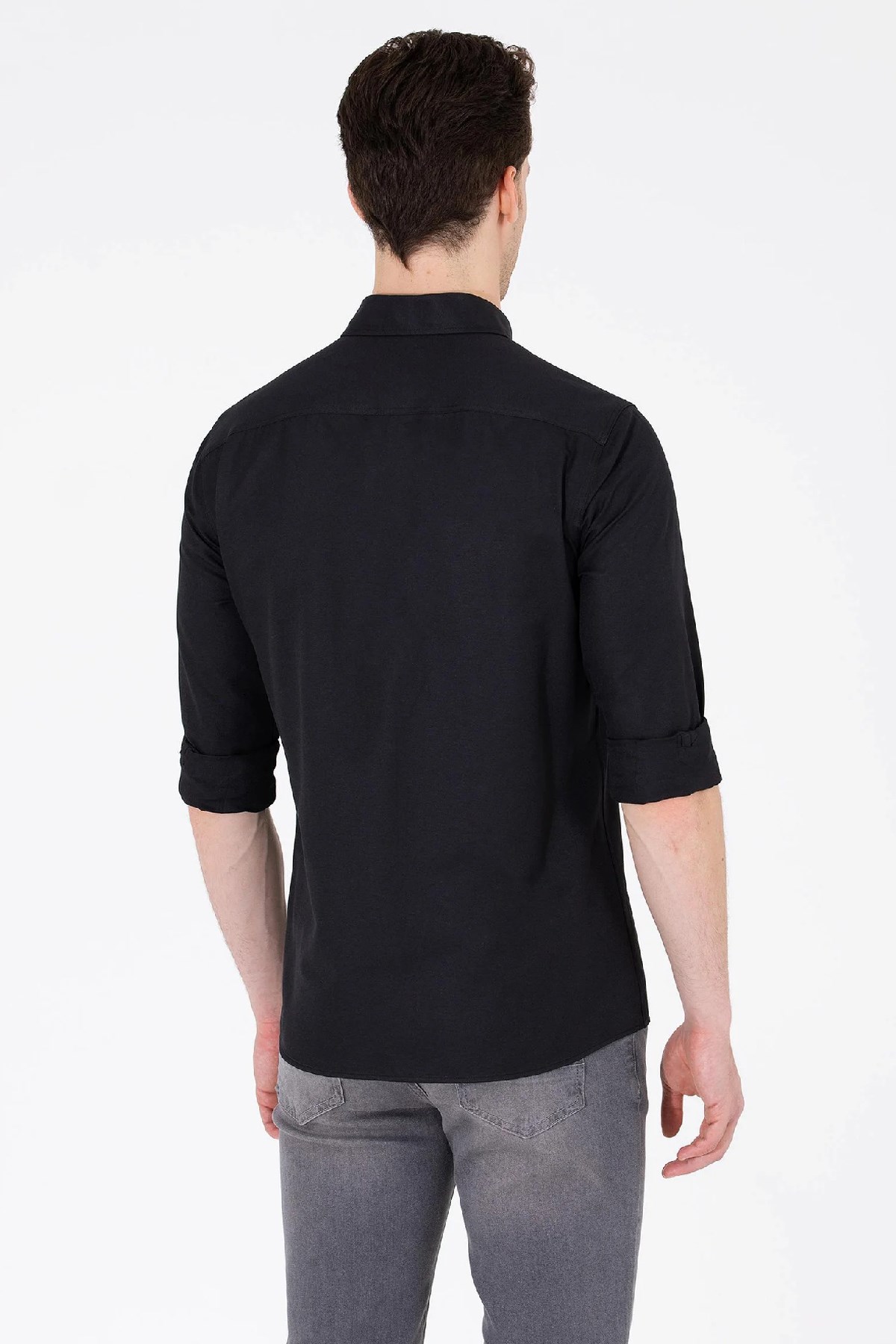U.S. Polo Assn. Erkek Gömlek 50262932-VR046 Siyah