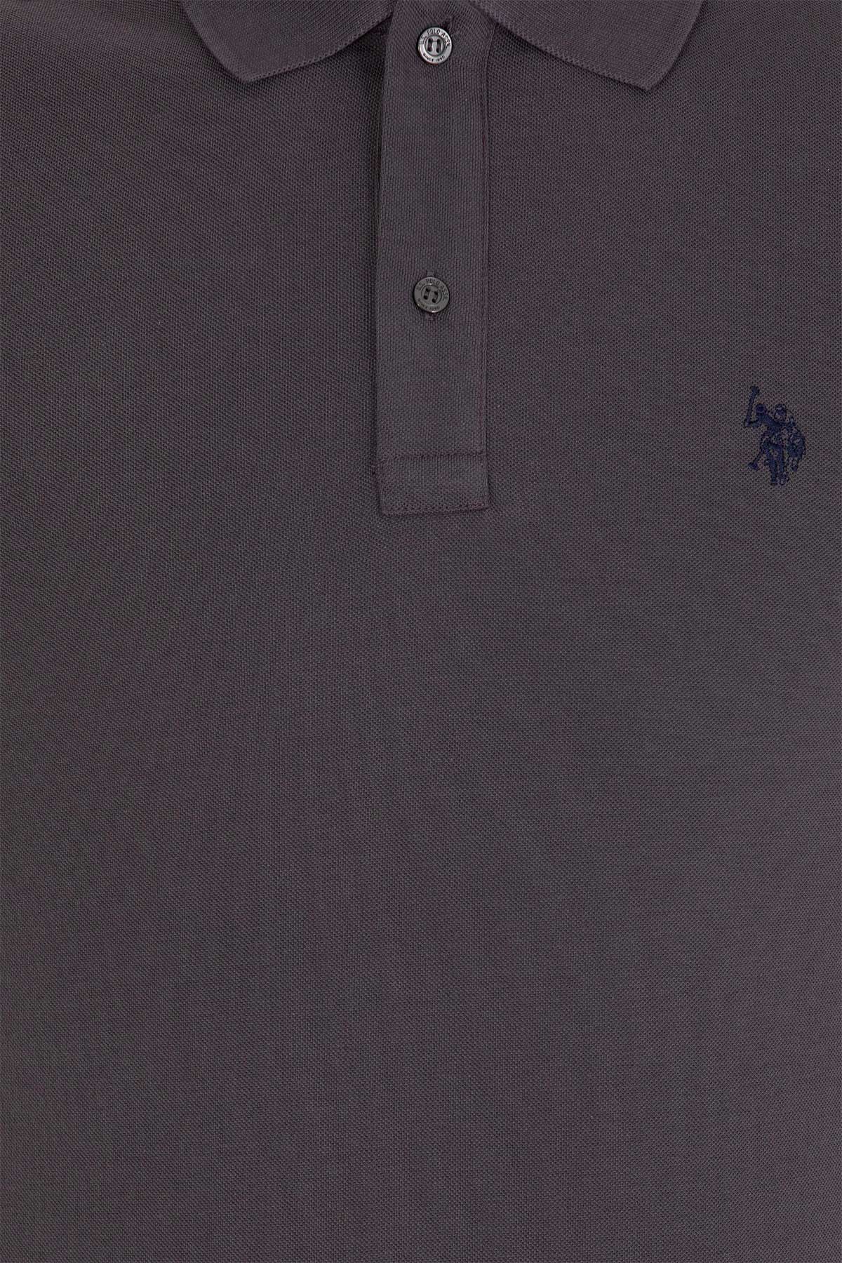 U.S. Polo Assn. Erkek Tişört 50262933-VR006 Antrasit