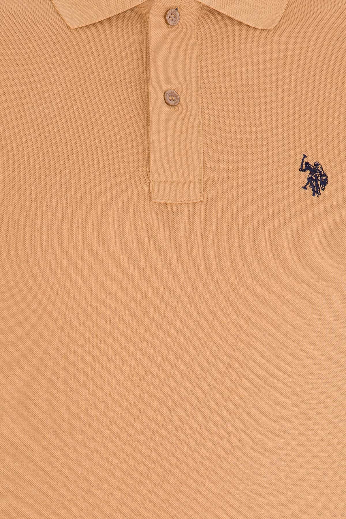 U.S. Polo Assn. Erkek Tişört 50262933-VR015 Kahverengi