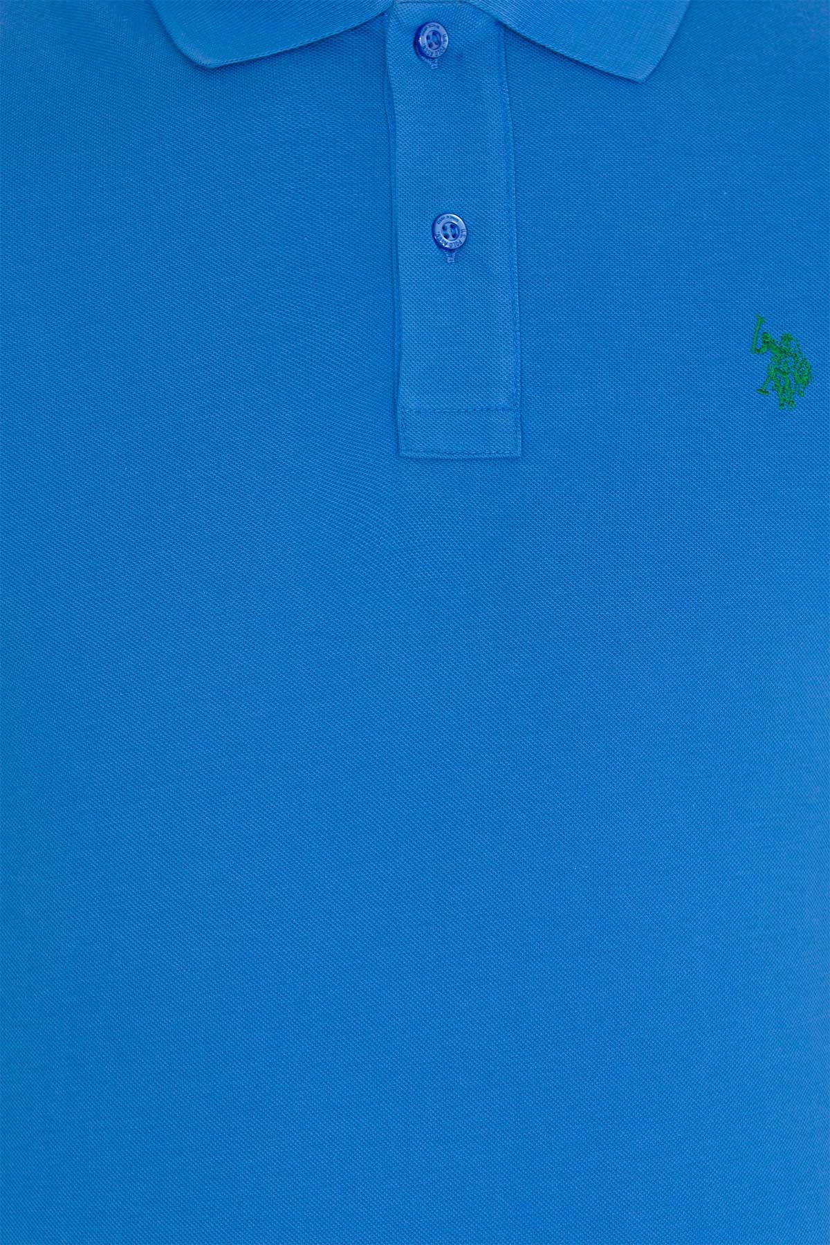 U.S. Polo Assn. Erkek Tişört 50262933-VR045 Mavi