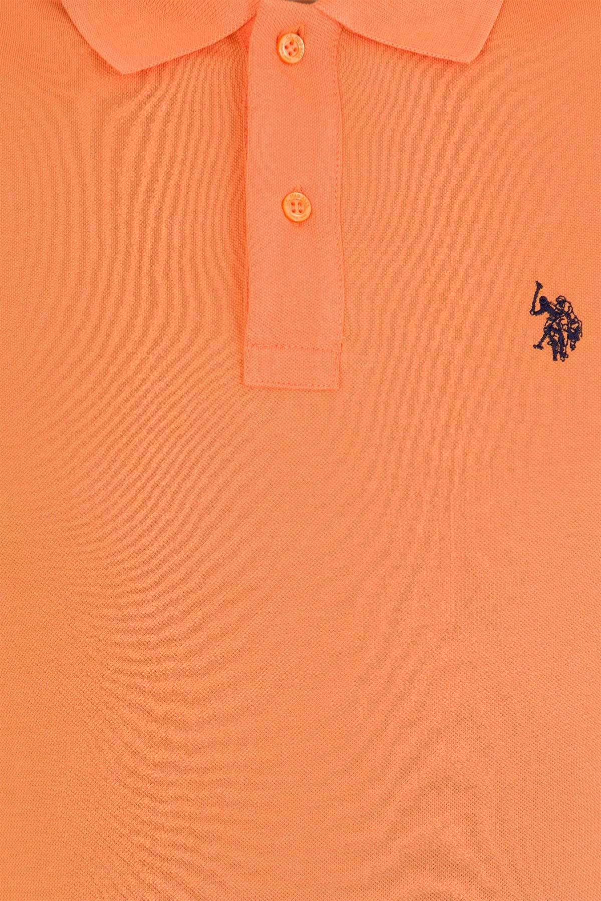 U.S. Polo Assn. Erkek Tişört 50262933-VR051 Turuncu