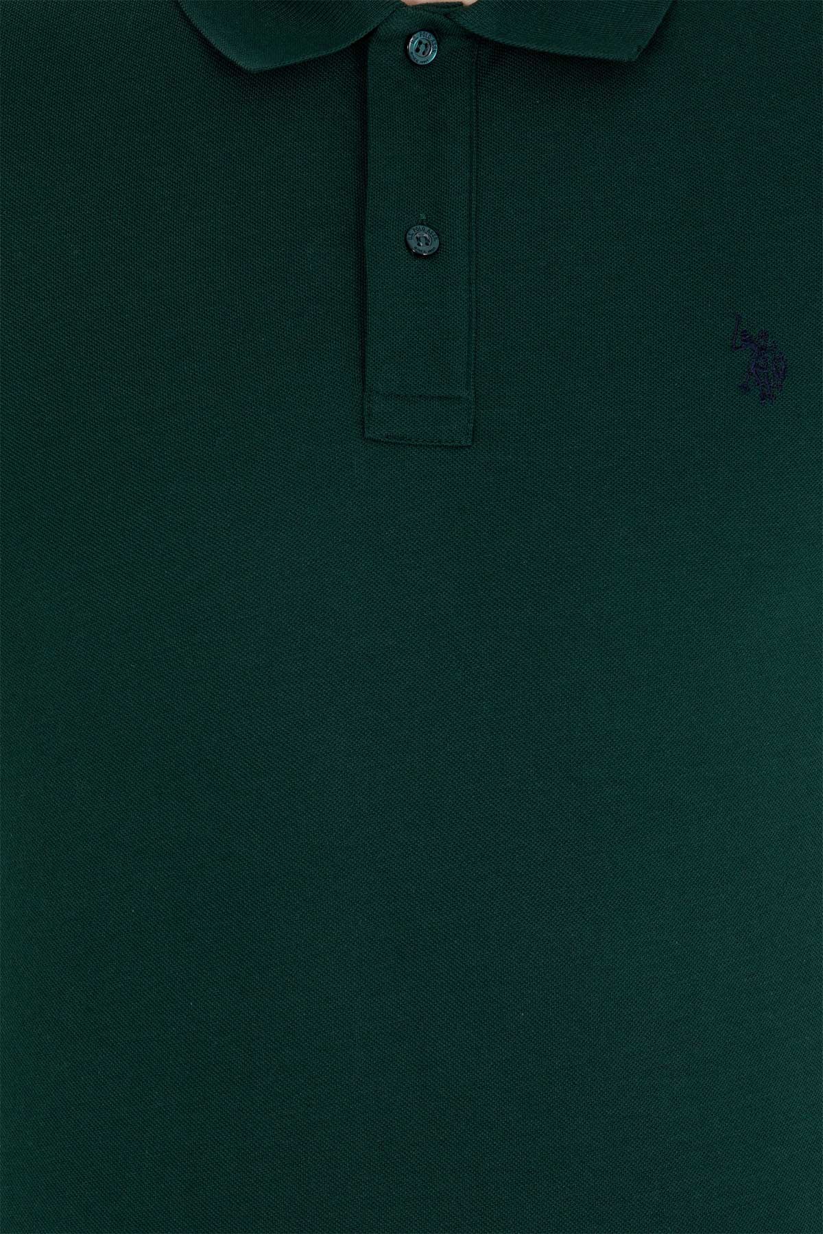 U.S. Polo Assn. Erkek Tişört 50262933-VR079 Yeşil