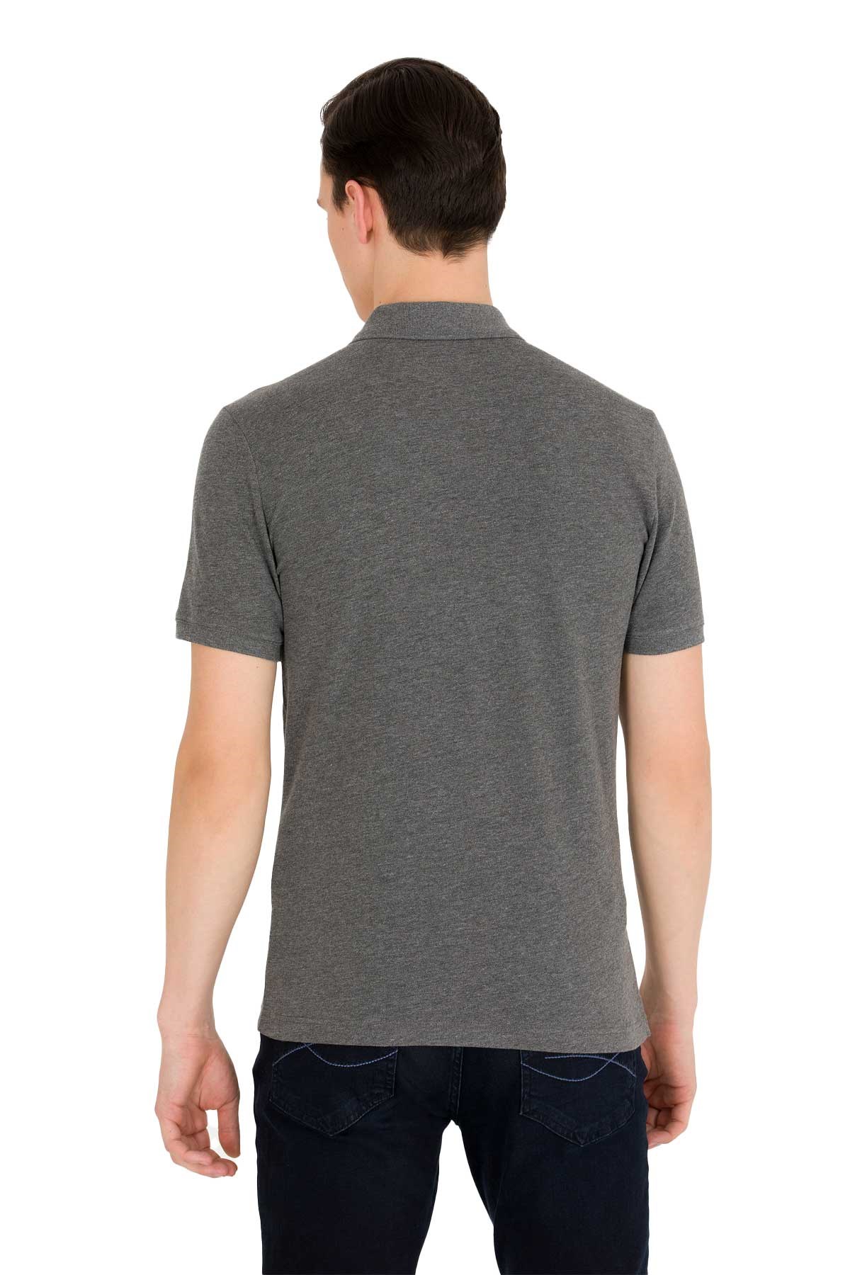 U.S. Polo Assn. Erkek Tişört 50262933-VR081 Antrasit
