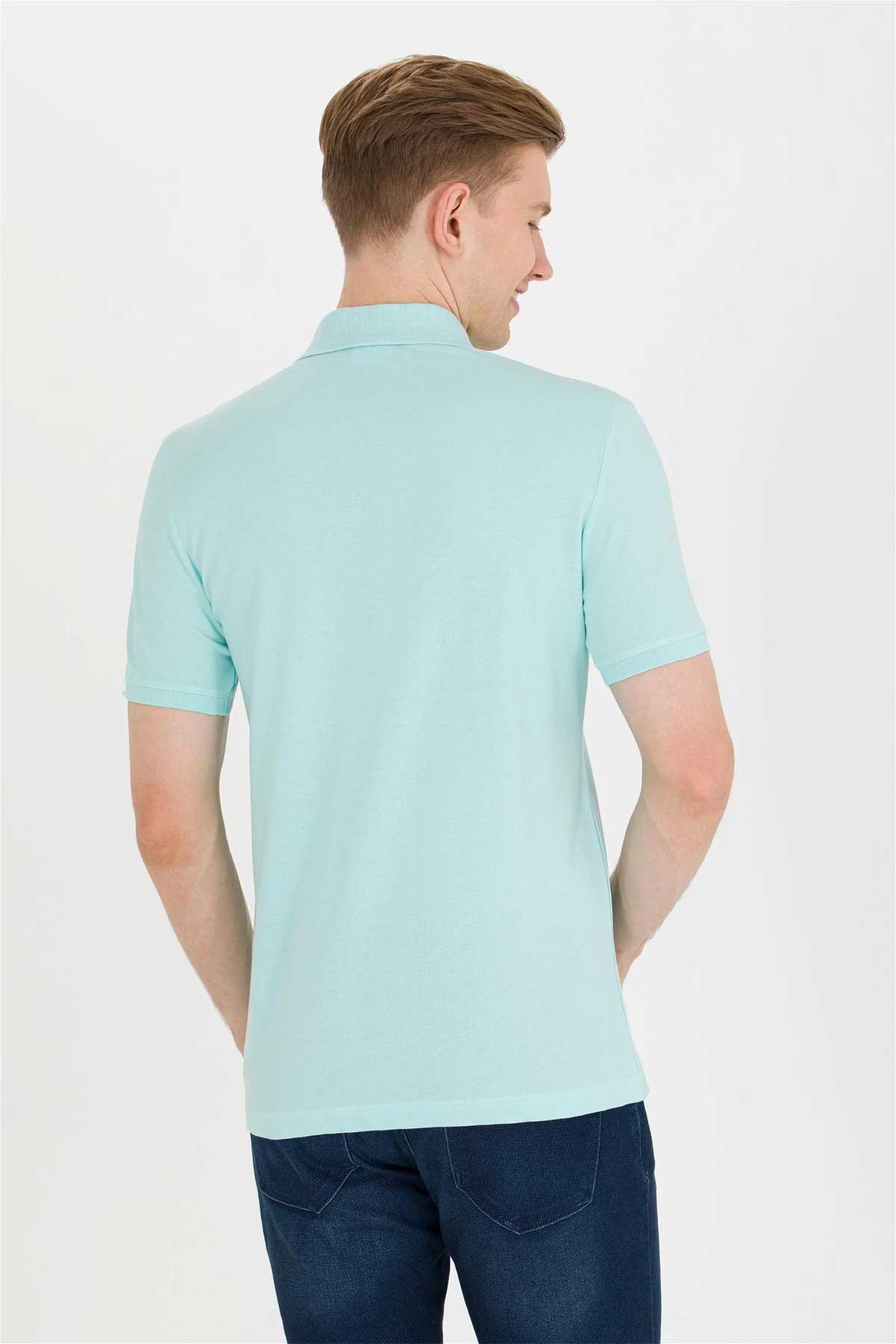 U.S. Polo Assn. Erkek Tişört 50262933-VR083 Mavi