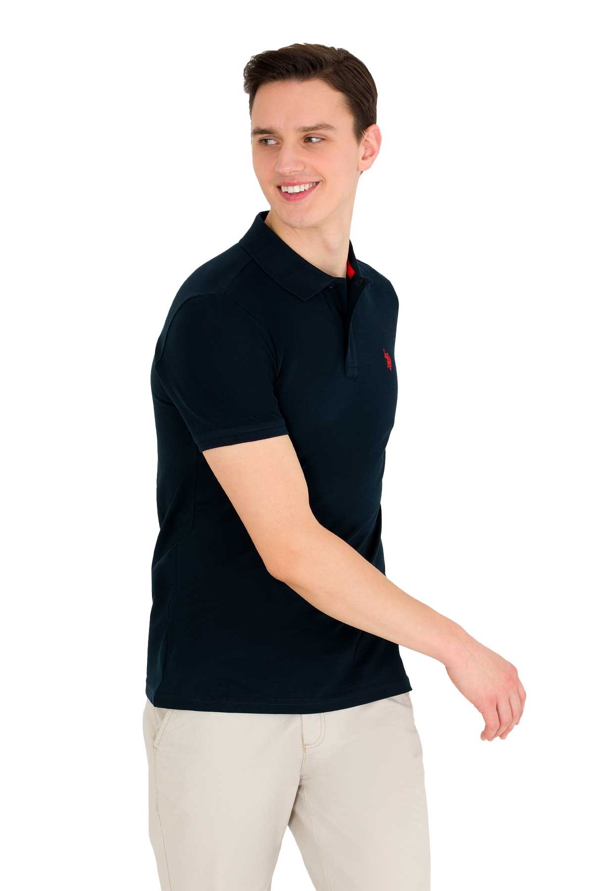 U.S. Polo Assn. Erkek Tişört 50262933-VR100 Lacivert