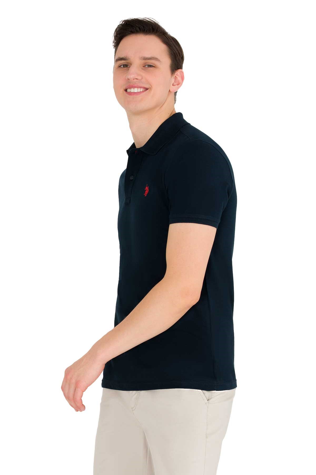 U.S. Polo Assn. Erkek Tişört 50262933-VR100 Lacivert