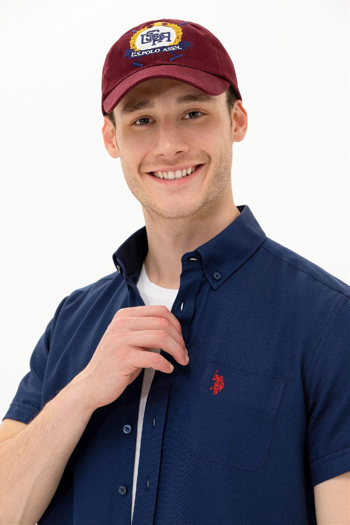 U.S. Polo Assn. Erkek Gömlek 50262942-VR033 Lacivert