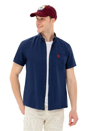 U.S. Polo Assn. Erkek Gömlek 50262942-VR033 Lacivert