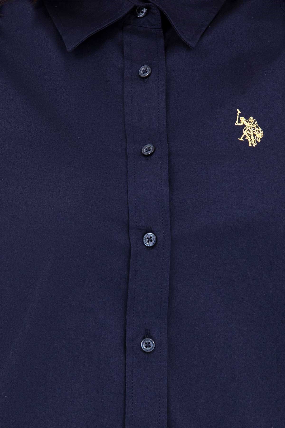 U.S. Polo Assn. Kadın Gömlek 50262946-VR033 Lacivert
