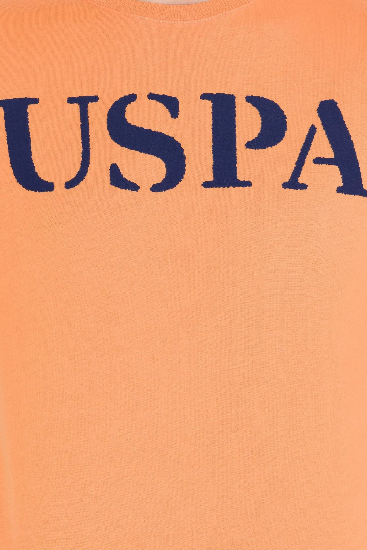 U.S. Polo Assn. Erkek Tişört 50262976-VR051 Turuncu