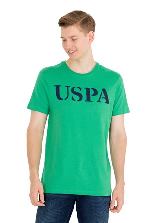 U.S. Polo Assn. Erkek Tişört 50262976-VR054 Yeşil