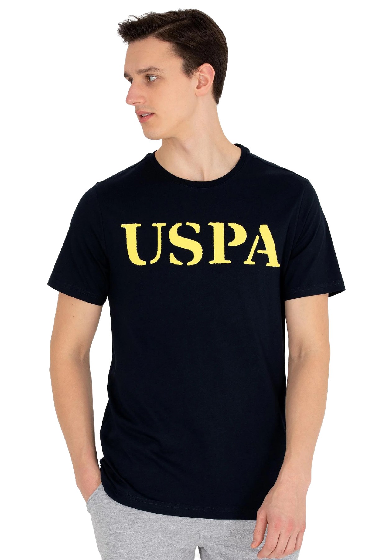 U.S. Polo Assn. Erkek Tişört 50262976-VR100 Lacivert