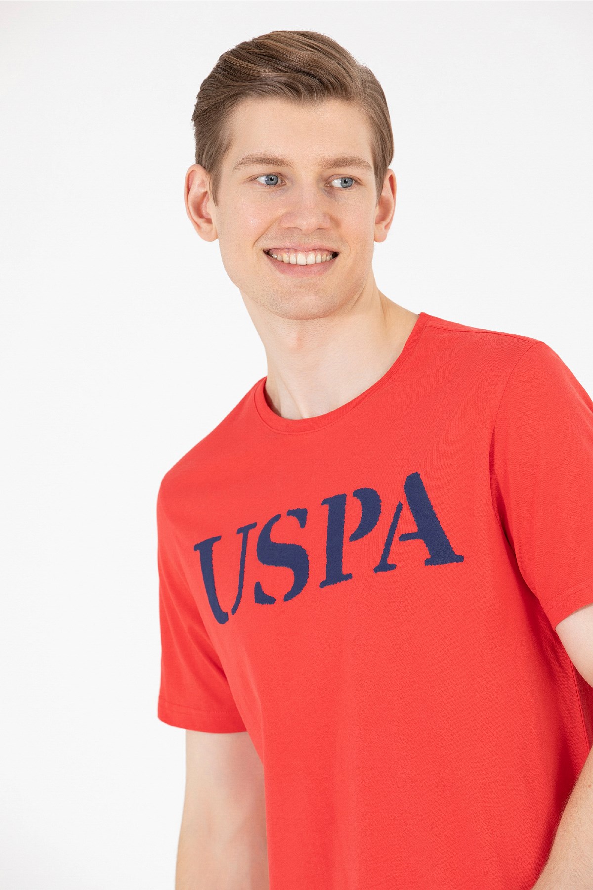 U.S. Polo Assn. Erkek Tişört 50262976-VR171 Kırmızı