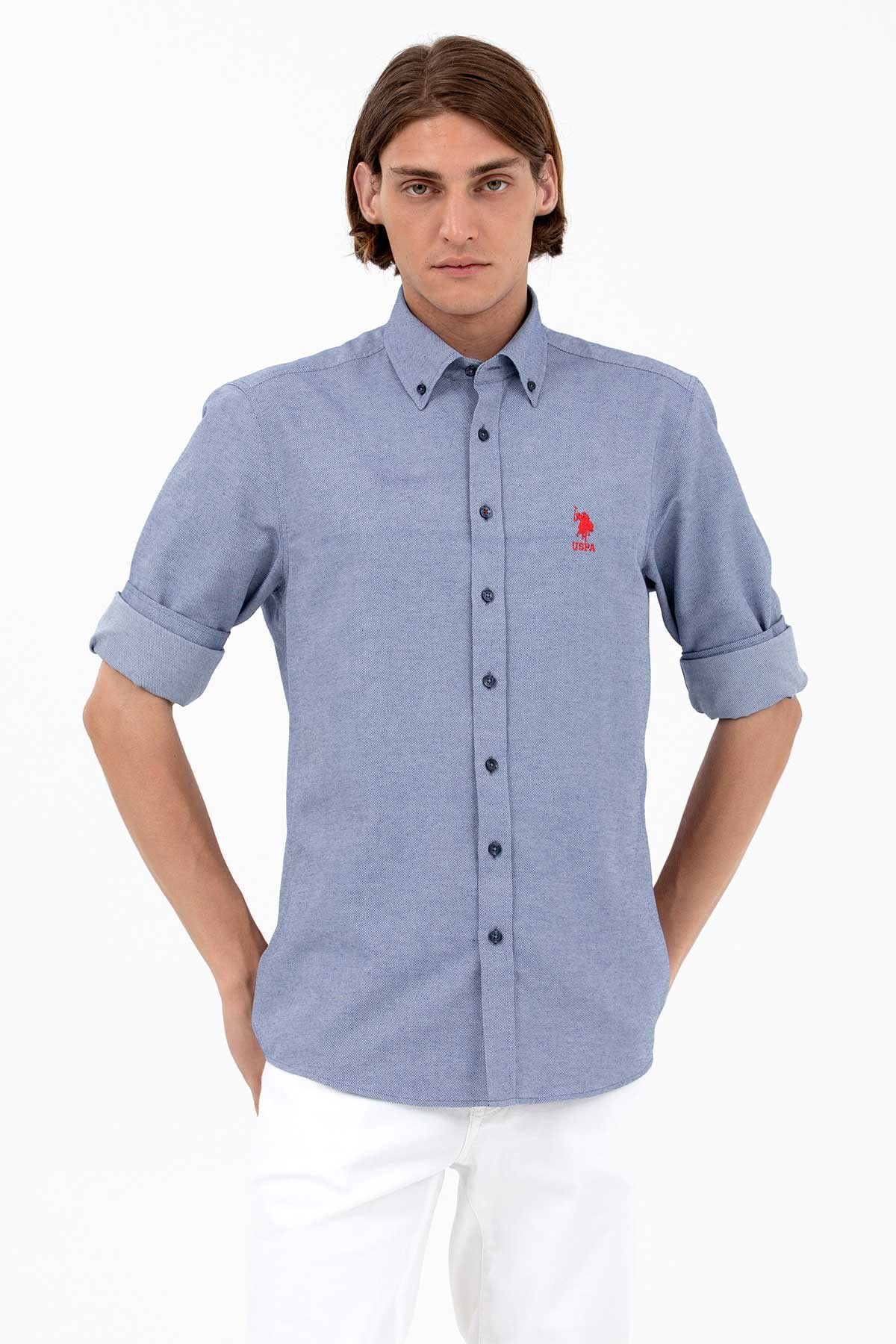 U.S. Polo Assn. Erkek Gömlek 50262980-VR033 Lacivert