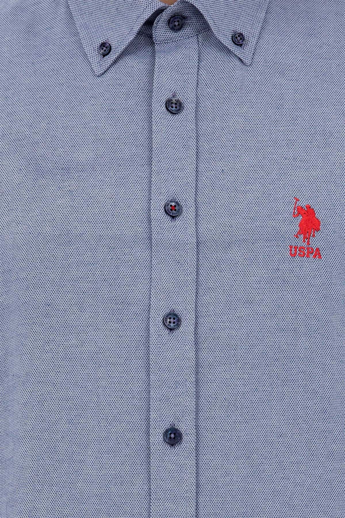 U.S. Polo Assn. Erkek Gömlek 50262980-VR033 Lacivert