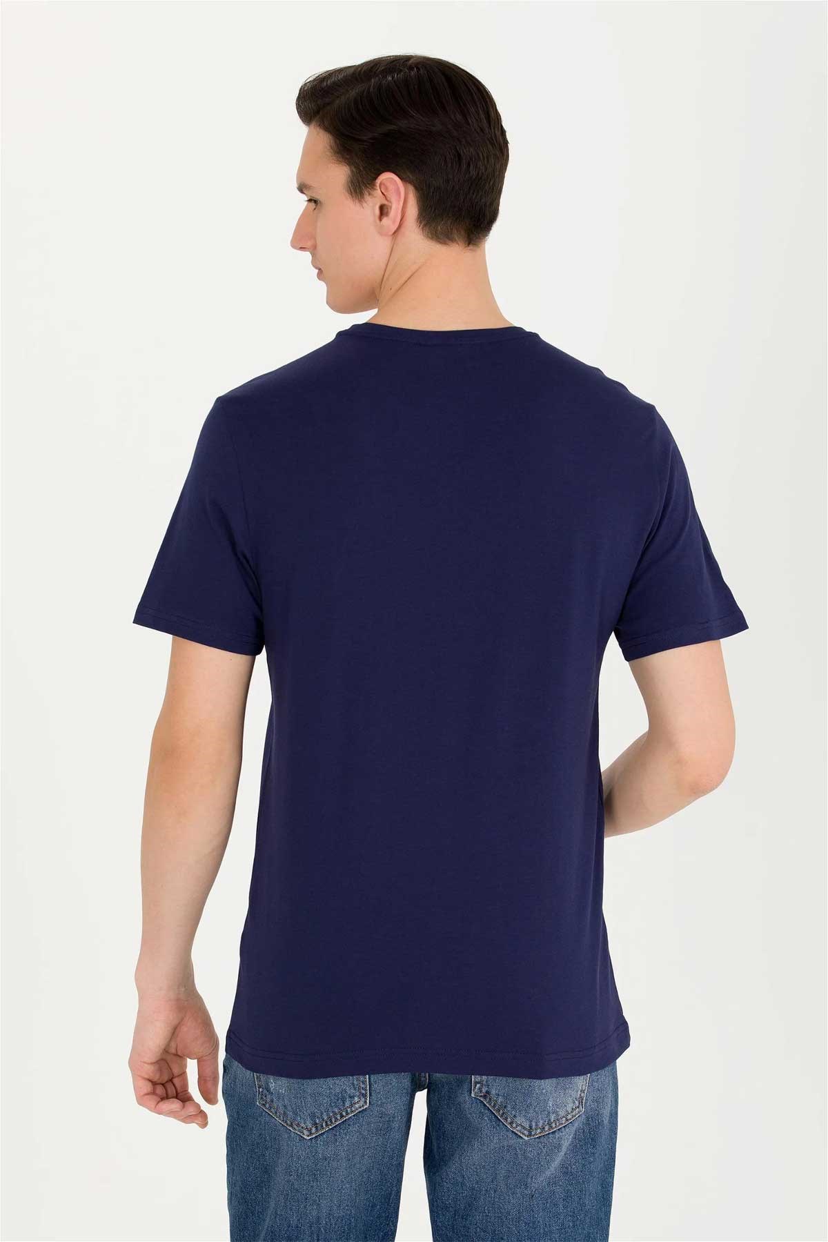 U.S. Polo Assn. Erkek Tişört 50263026-VR033 Lacivert