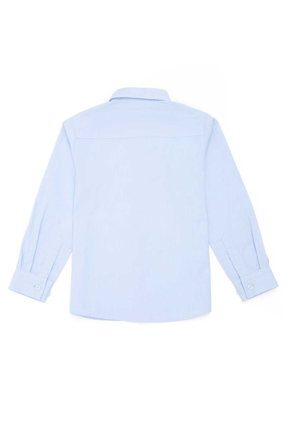 U.S. Polo Assn. Çocuk Gömlek 50263107-VR003 Mavi