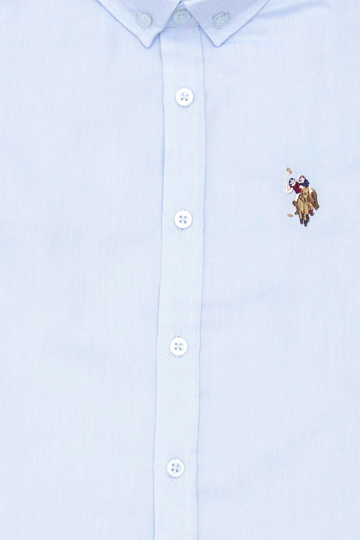 U.S. Polo Assn. Çocuk Gömlek 50263107-VR003 Mavi