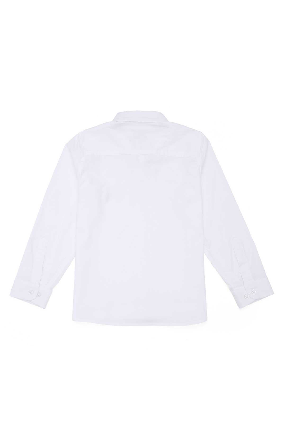 U.S. Polo Assn. Çocuk Gömlek 50263107-VR013 Beyaz