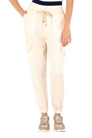 U.S. Polo Assn. Kadın Pantolon 50263193-VR071 Bej