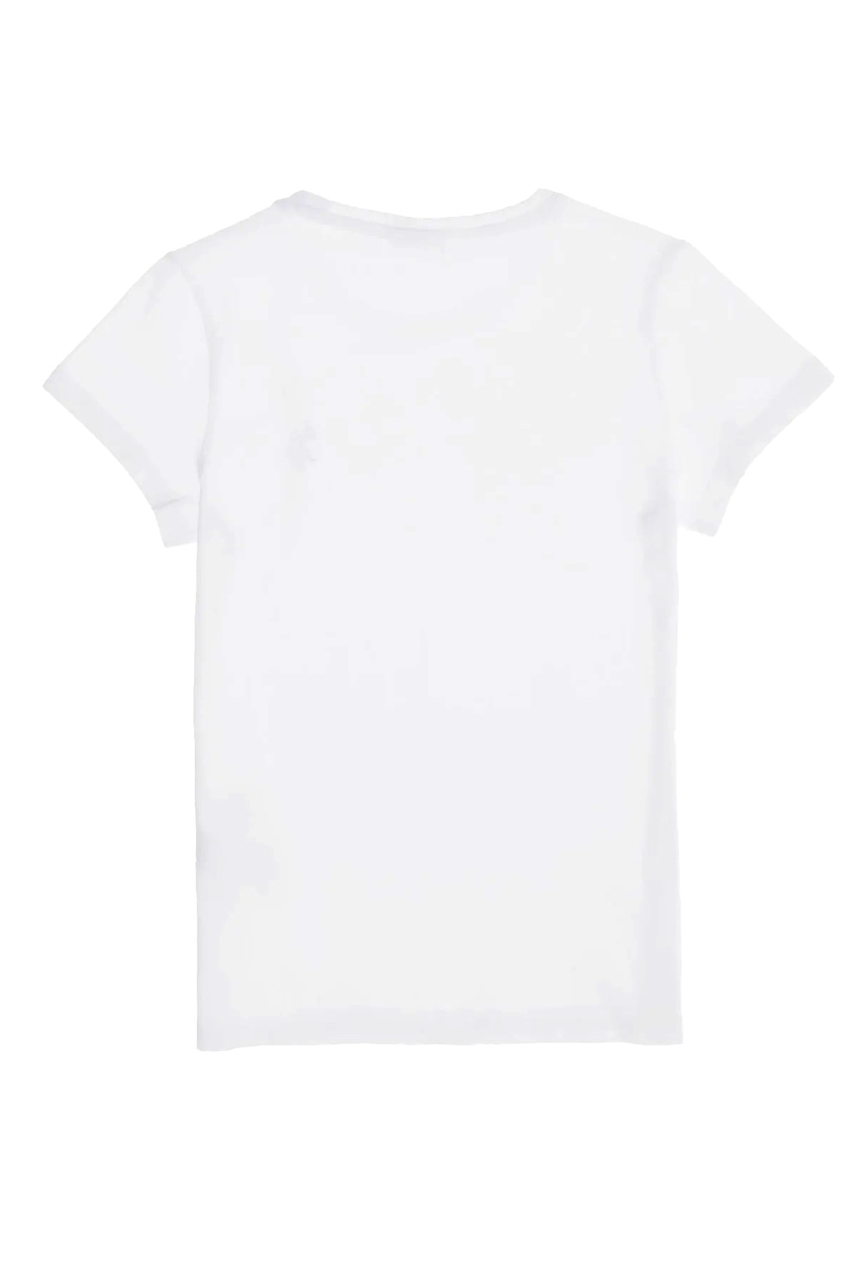 U.S. Polo Assn. Çocuk Tişört 50263194-VR013 Beyaz