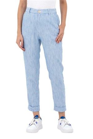 U.S. Polo Assn. Kadın Pantolon 50263202-VR045 Mavi