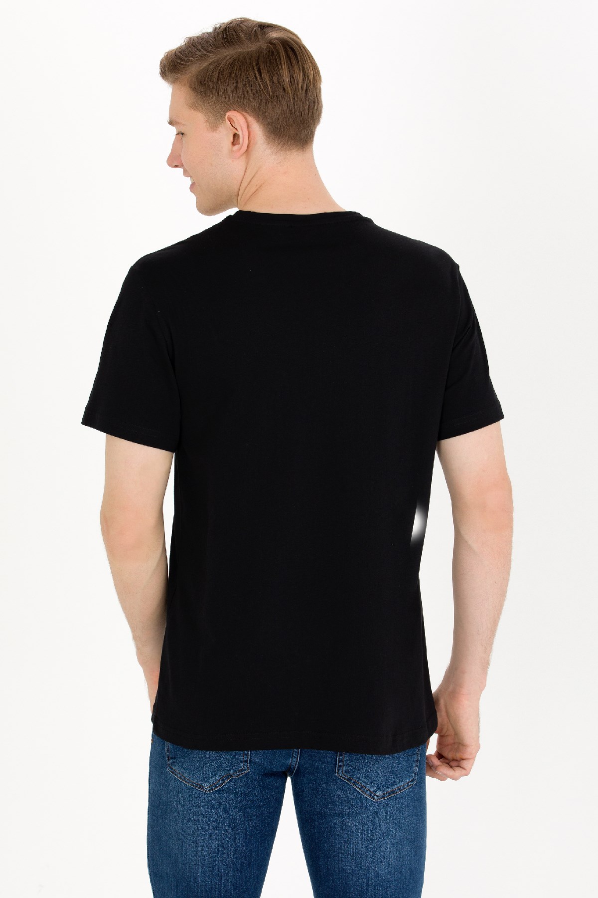 Us. Polo Assn. Erkek Tişört 50263203013-VR046 Siyah