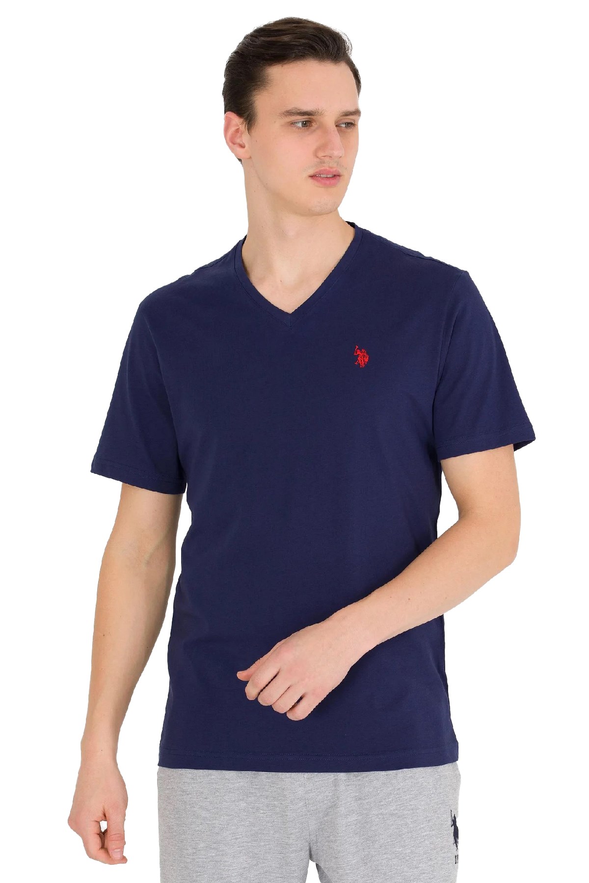U.S. Polo Assn. Erkek Tişört 50263203-VR033 Lacivert