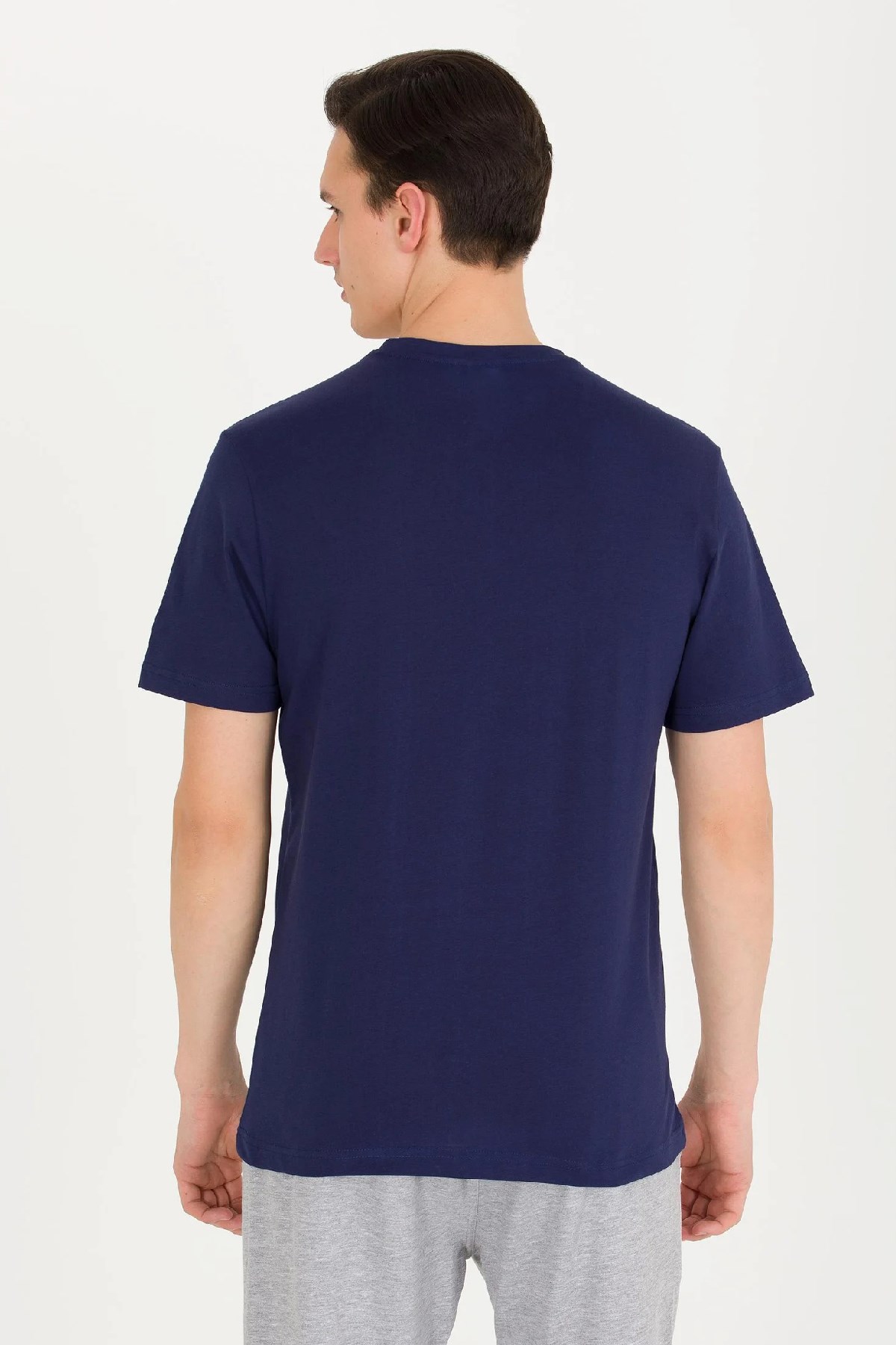 U.S. Polo Assn. Erkek Tişört 50263203-VR033 Lacivert