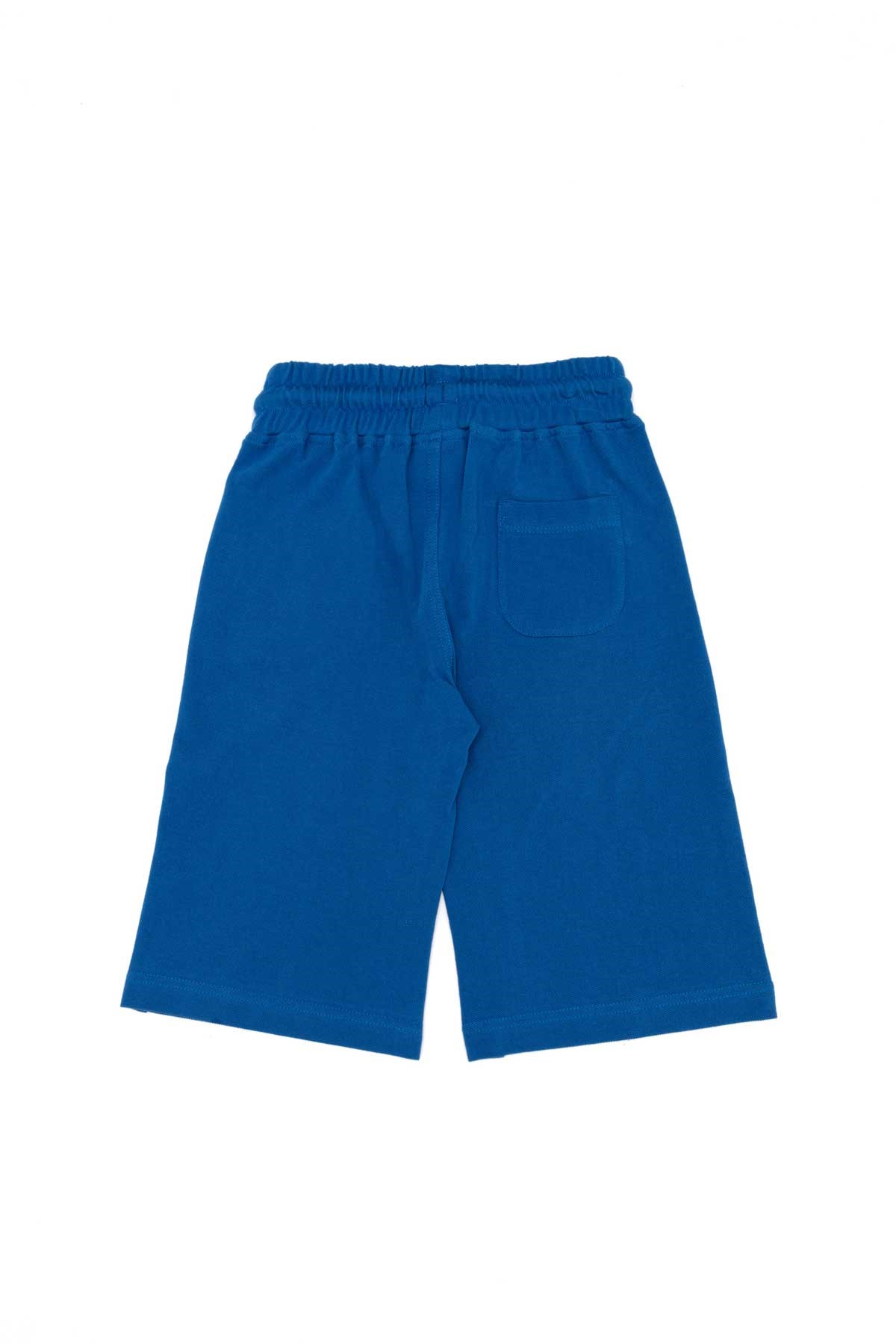 U.S. Polo Assn. Çocuk Bermuda Capri 50263255-VR045 Mavi