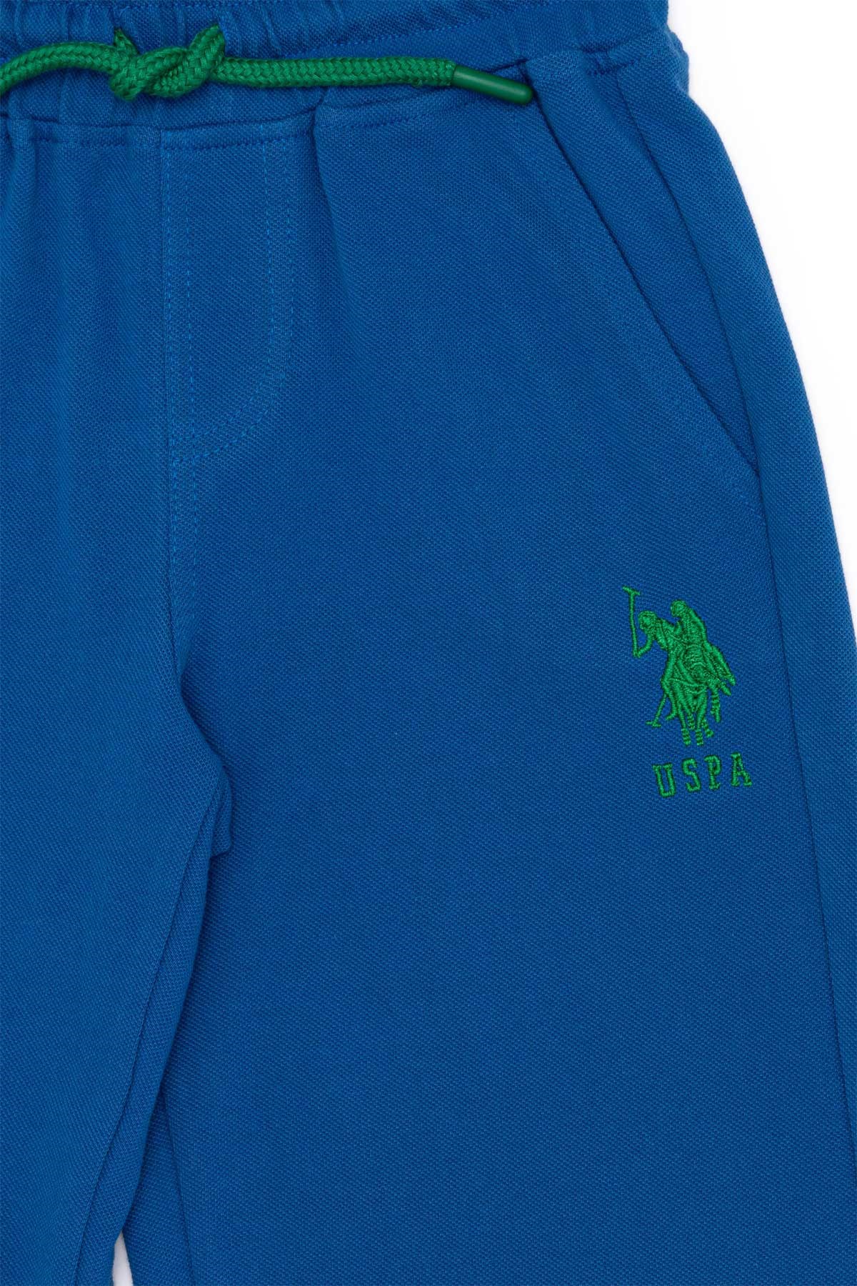 U.S. Polo Assn. Çocuk Bermuda Capri 50263255-VR045 Mavi
