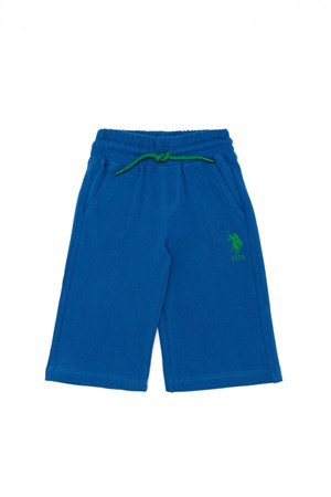U.S. Polo Assn. Çocuk Bermuda Capri 50263255-VR045 Mavi