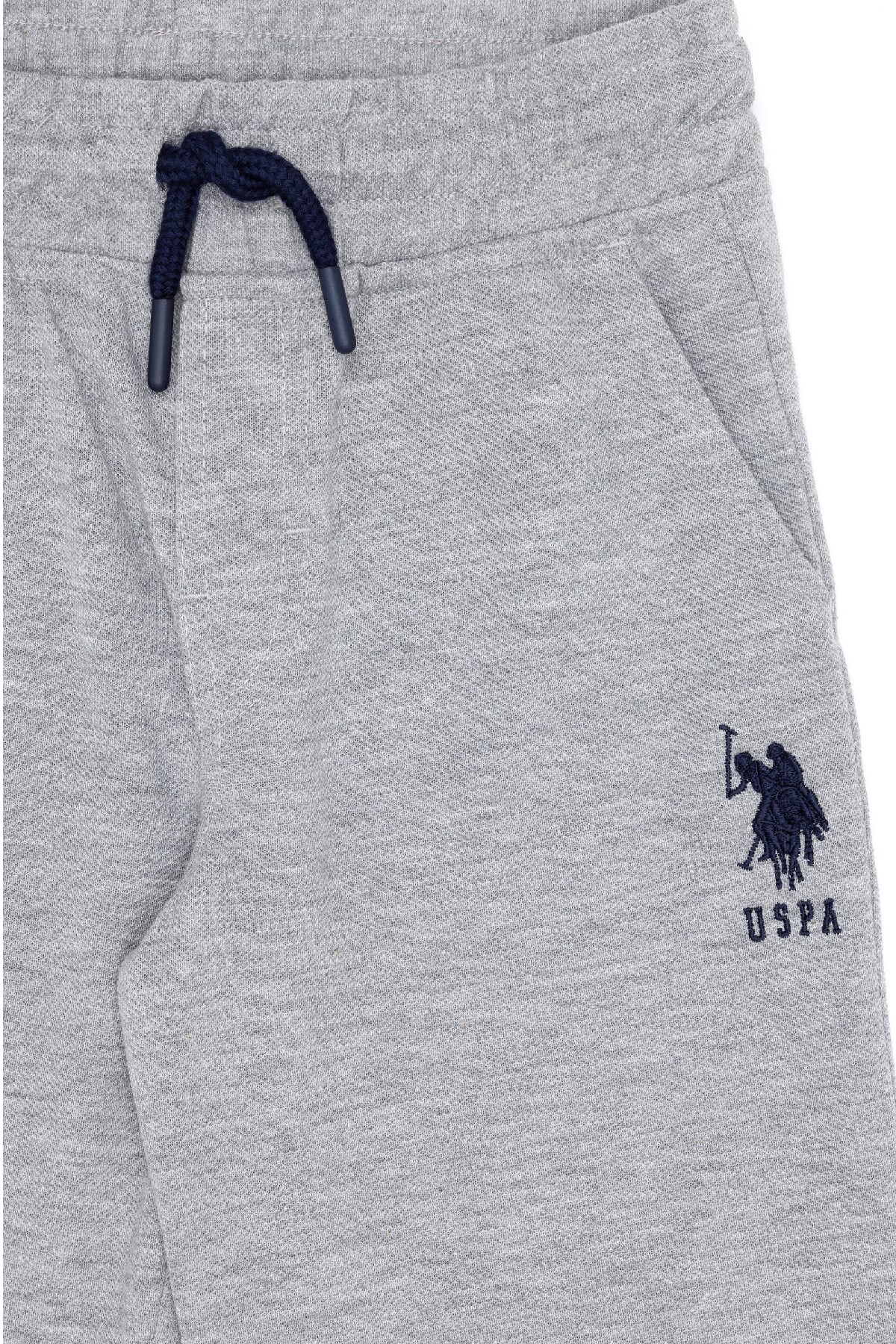 U.S. Polo Assn. Çocuk Bermuda Capri 50263255-VR086 Gri