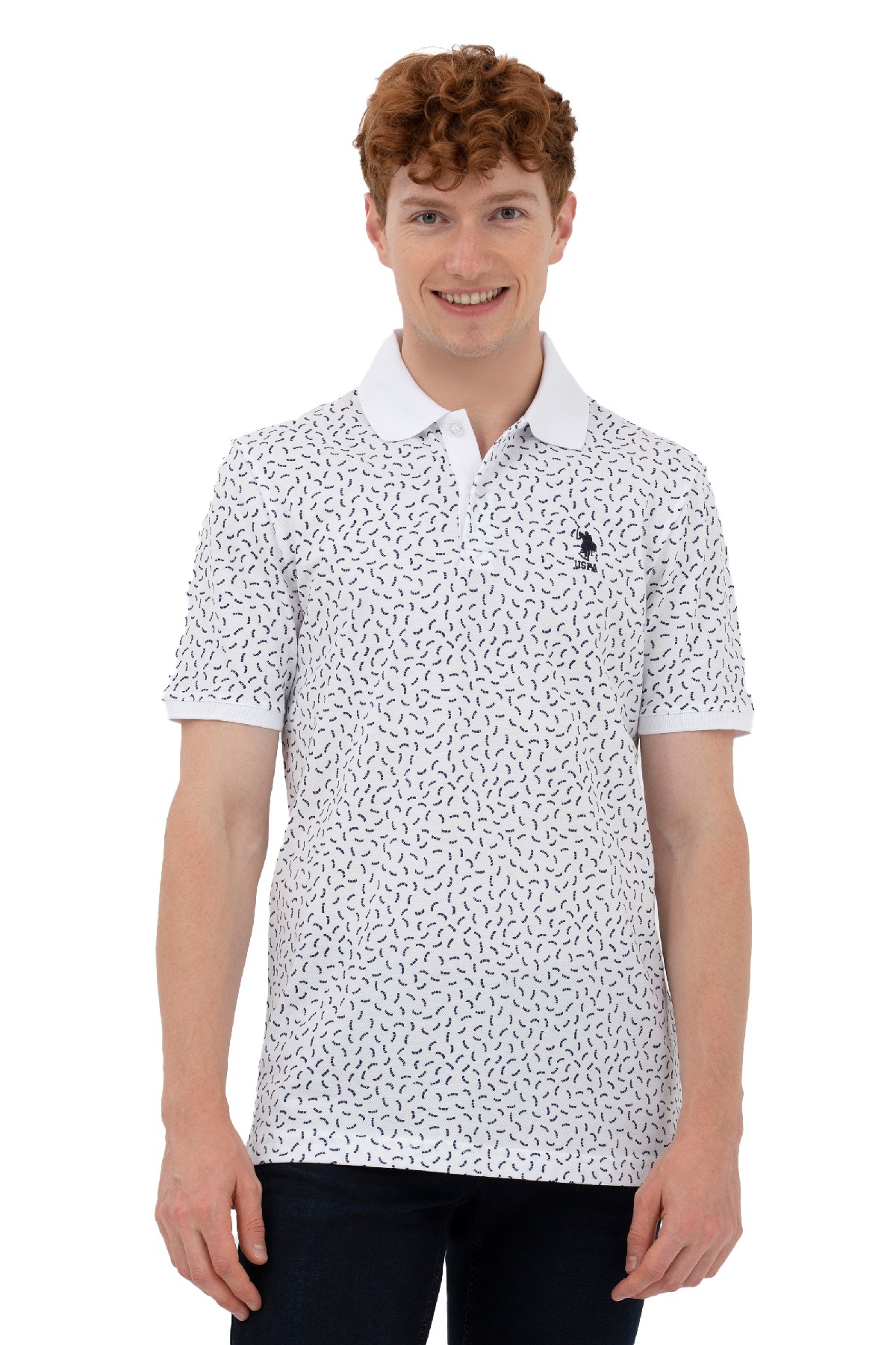 U.S. Polo Assn. Erkek Tişört 50263277-VR033 Lacivert