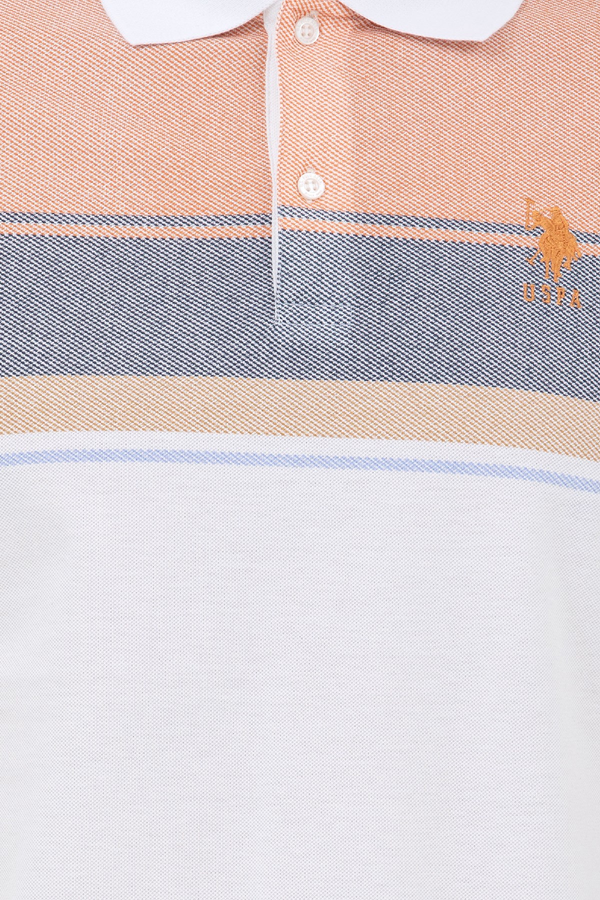 U.S. Polo Assn. Erkek Tişört 50263279-VR031 Turuncu