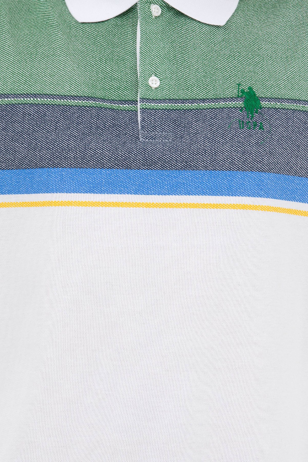 U.S. Polo Assn. Erkek Tişört 50263279-VR054 Yeşil