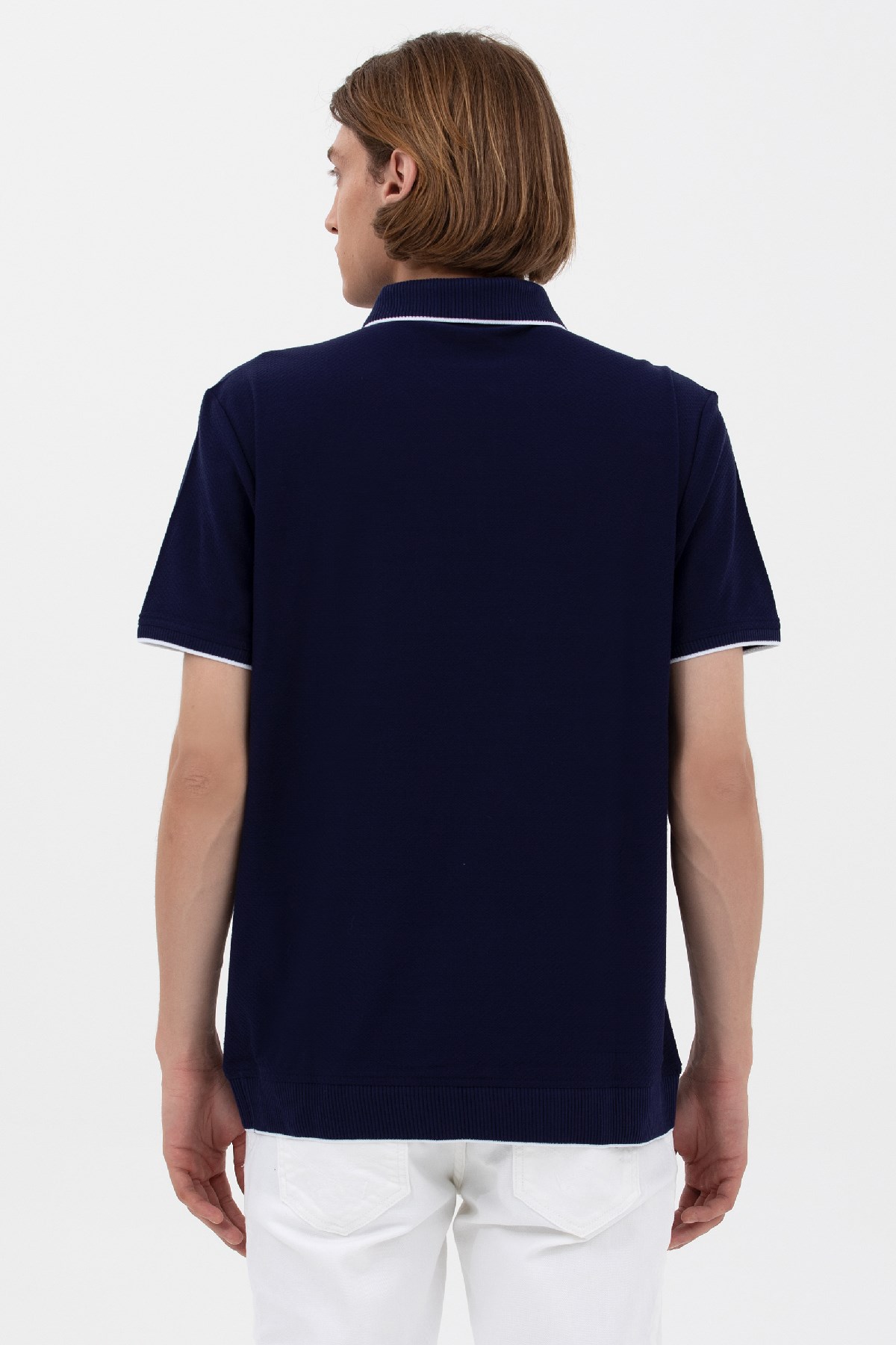 U.S. Polo Assn. Erkek Tişört 50263356-VR033 Lacivert