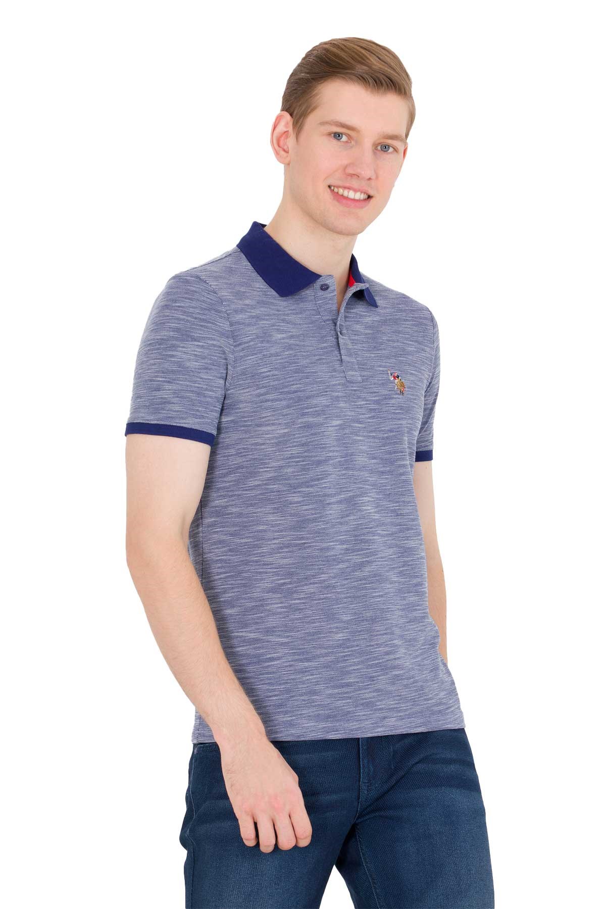 U.S. Polo Assn. Erkek Tişört 50263371-VR033 Lacivert