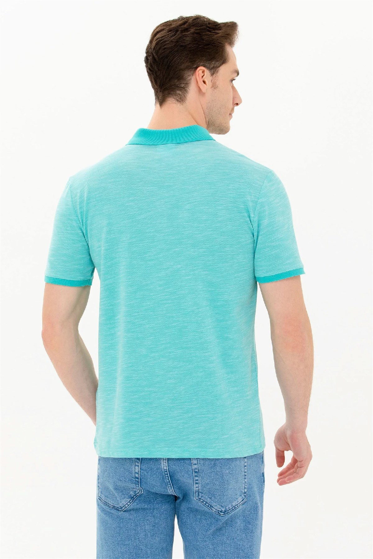 U.S. Polo Assn. Erkek Tişört 50263371-VR090 Yeşil